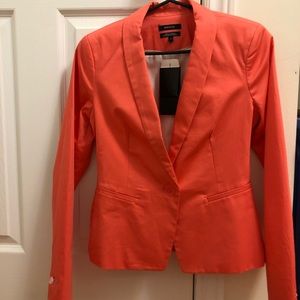 RW&CO Stretch Lining Doublure Extensible Pink/Light red Blazer - size 4